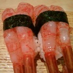 寿し　きしもと - ぼたん海老にぎり