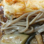 そば処 桔梗 - 蕎麦はしっかり