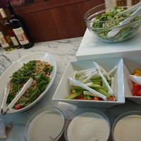 ビュッフェ＆カフェレストラン ナイト＆デイ - 冷製パスタや冷製スープ(この日は桃！)
