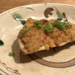 そばがみ - 鰆の南部焼き・・大根おろしと長ネギ添え、味噌の味わいがいいこと。