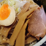 つけ麺　秋山 - メンマ、ネギ、味玉、チャーシュー!!