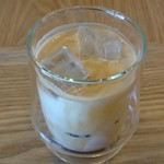 エイギョクドウ カフェ - アイスカフェラテ