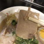 長浜ラーメンとん吉 - 2018年8月5日  ちゃーしゆー（こんなんが8枚）