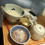 だし茶漬け えん - 鯛茶漬け。ごま風味