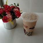 CHAKASHO Nogata Ten - タピオカミルクティ（紅茶）です