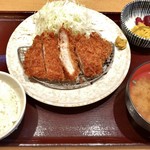 とんかつ棟田 - ロースカツ定食 948円