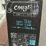COUZT CAFE ＋ SHOP - 看板