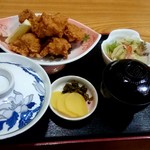 大包 - 唐揚げ定食～♪