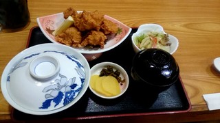 大包 - 唐揚げ定食～♪