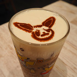 ポケモンカフェ - イーブイラテ