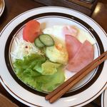 nanan - モーニングのハムエッグ