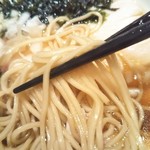 麺処 蛇の目屋 - 細麺。