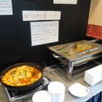 店内ナムルバイキング