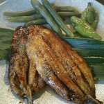 藤堂高虎ふるさと館 和の家 - 見事な焼き加減の鰯の蒲焼き