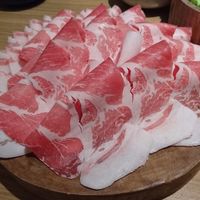 しゃぶしゃぶKINTAN 表参道店 - 白金豚のバラ、ロース
