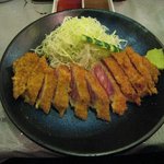 牛かつ おか田 - 牛ロースランチかつセット