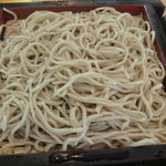 手打ち蕎麦 い志い - ざる蕎麦（小盛り）