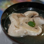 うを徳 - 2018.8 東京湾穴子と広島松茸のお椀