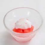 プリズマ - 新潟県産西瓜、 サンブーカ（イタリアのリキュール）のエスプーマ