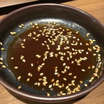 カウンター焼肉専門 焼肉おおにし - (内観)備品(タレ)