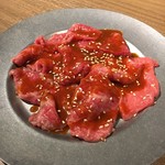 カウンター焼肉専門 焼肉おおにし - (料理)赤身のおおにし①