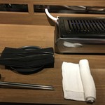 カウンター焼肉専門 焼肉おおにし - (内観)備品①