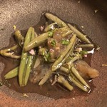 鰻はし本 - じゅん菜とゆきえびの先付