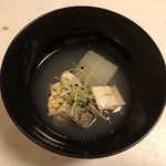 鰻はし本 - 鯉と冬瓜の椀
