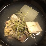 鰻はし本 - 鯉と冬瓜の椀