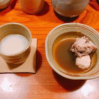 玄海 本店 - なべの具とスープ