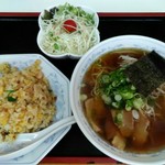 天鳳 - 「やきめしラーメン定食」690円