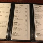 BAR オーパ - メニュー