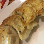 かつぎや - 焼餃子です　相変わらず美味しい