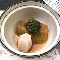 奥貴船 兵衛 - 賀茂茄子の冷たい焚き合わせ