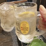 磯笛 - ▲無料のハイボール×2で再び乾杯✧ \\(°∀°)// ✧