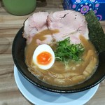 ラー麺 陽はまた昇る - とりとんこつラー麺大盛850円