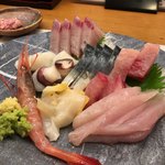 金沢和食 みんなのまなぶ - お刺身盛合せ￥1700