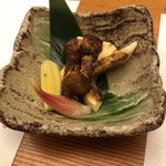 金沢和食 みんなのまなぶ - 焼き松茸￥1200