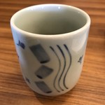 とんかつ一丁 - 熱いお茶