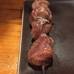 焼鳥 酉たけ - 砂肝は盤石の美味しさです　扇の要はロン・カーターです