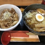 オオフナトのケムリ - 豚丼と冷やしラーメン