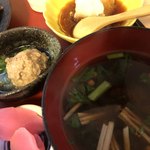 料理屋K - つみれ、汁、漬物など