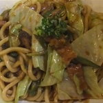 焔家 - ホルモン焼きうどんのアップです