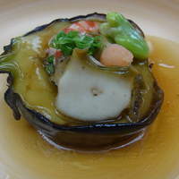 料亭 亀松閣 - 加茂ナスも柔らかで美味しかったです。