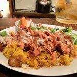 Rice To Meat You - チキンオーバーライス800円