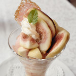 資生堂パーラー - 和歌山県 紀の川市産 いちじくのパフェ