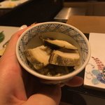 鮓 きずな - この鮑リゾットもやばかった！