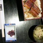 めん坊 - 鰻丼定食１０５０円