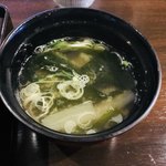 こうち - 出汁の効いた味噌汁