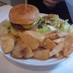 エスビーダイナー コウベ - Ｗチーズバーガー　８５０円